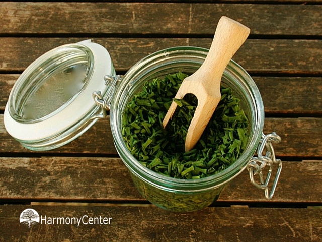 Bieslook drogen doe je zo