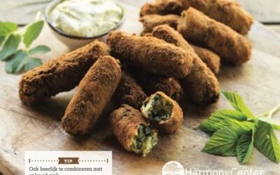 Zevenbladkroketten met verse bieslook